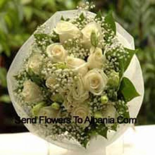 11 Elegante Witte Rozen